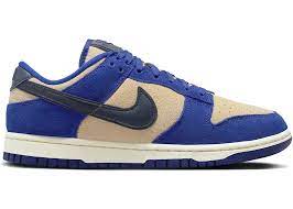 Nike Dunk Low LX Blue Suede (Women's)