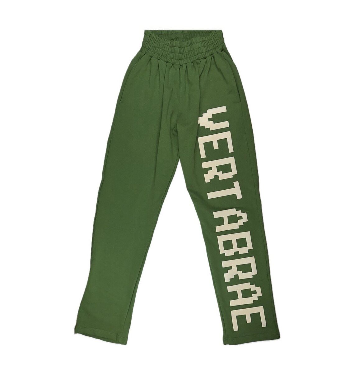 Vertabrae Sweatpants Green/White