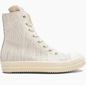 Rick Owens DRKSHDW Denim Sneaks Milk White - Used