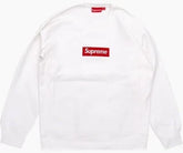 Supreme Box Logo Crewneck (FW15) White - used