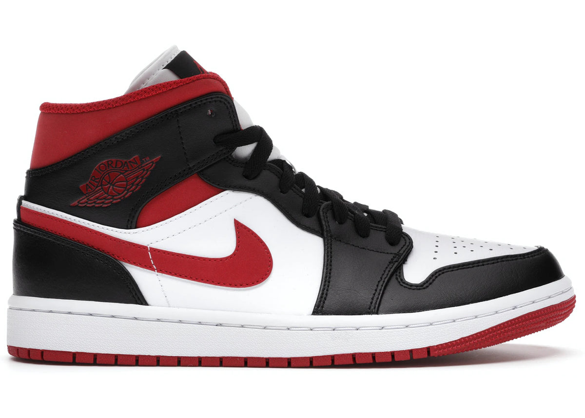 Jordan 1 Mid Gym Red Black White - Used