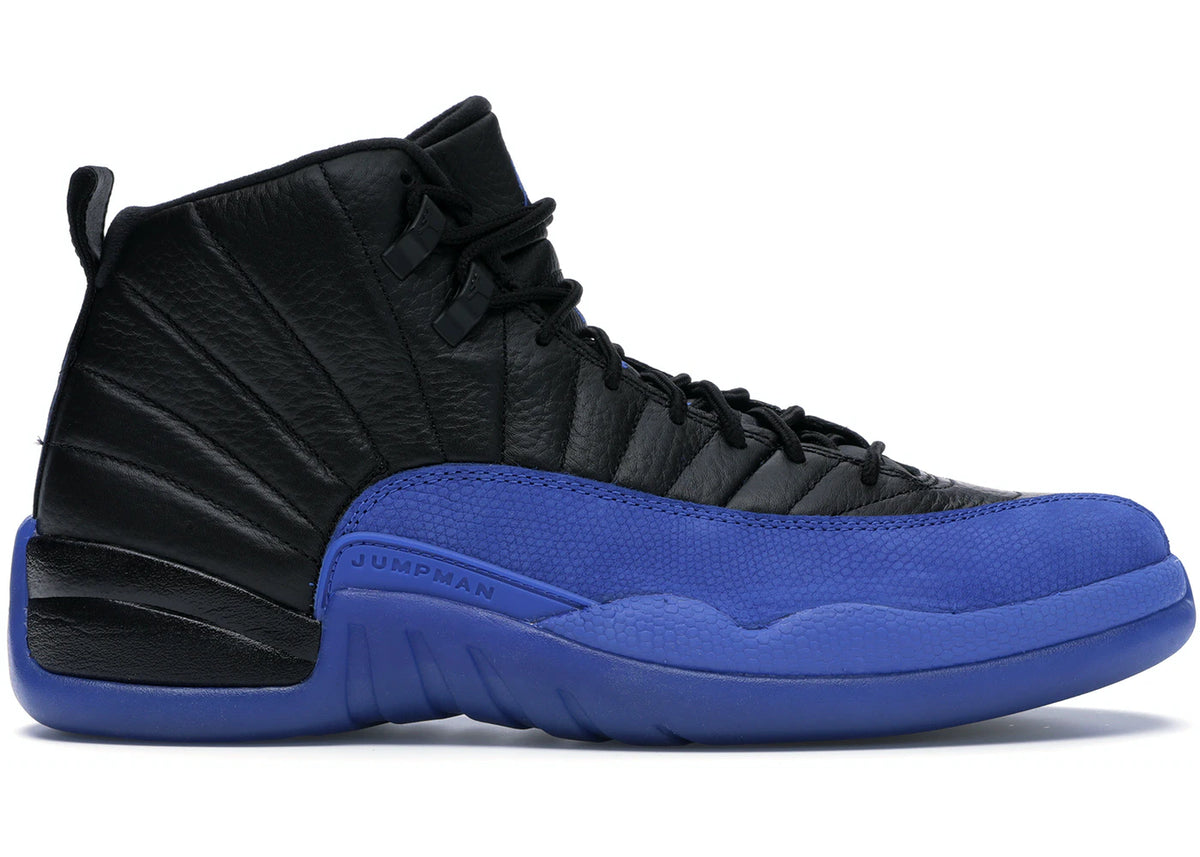 Jordan 12 Retro Black Game Royal - Used