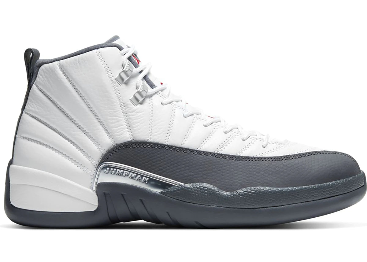 Jordan 12 Retro White Dark Grey - Used