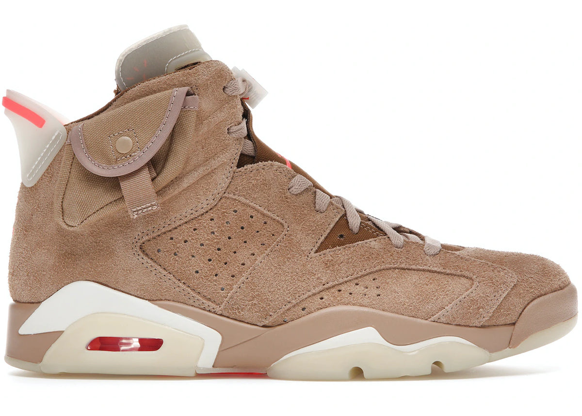 Jordan 6 Retro Travis Scott British Khaki - Used