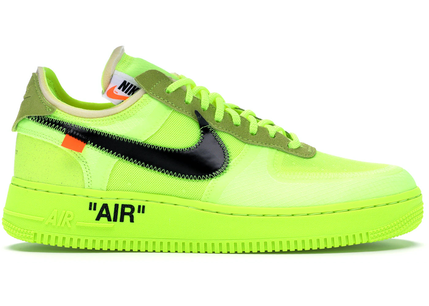 Nike Air Force 1 Low Off-White Volt - Used