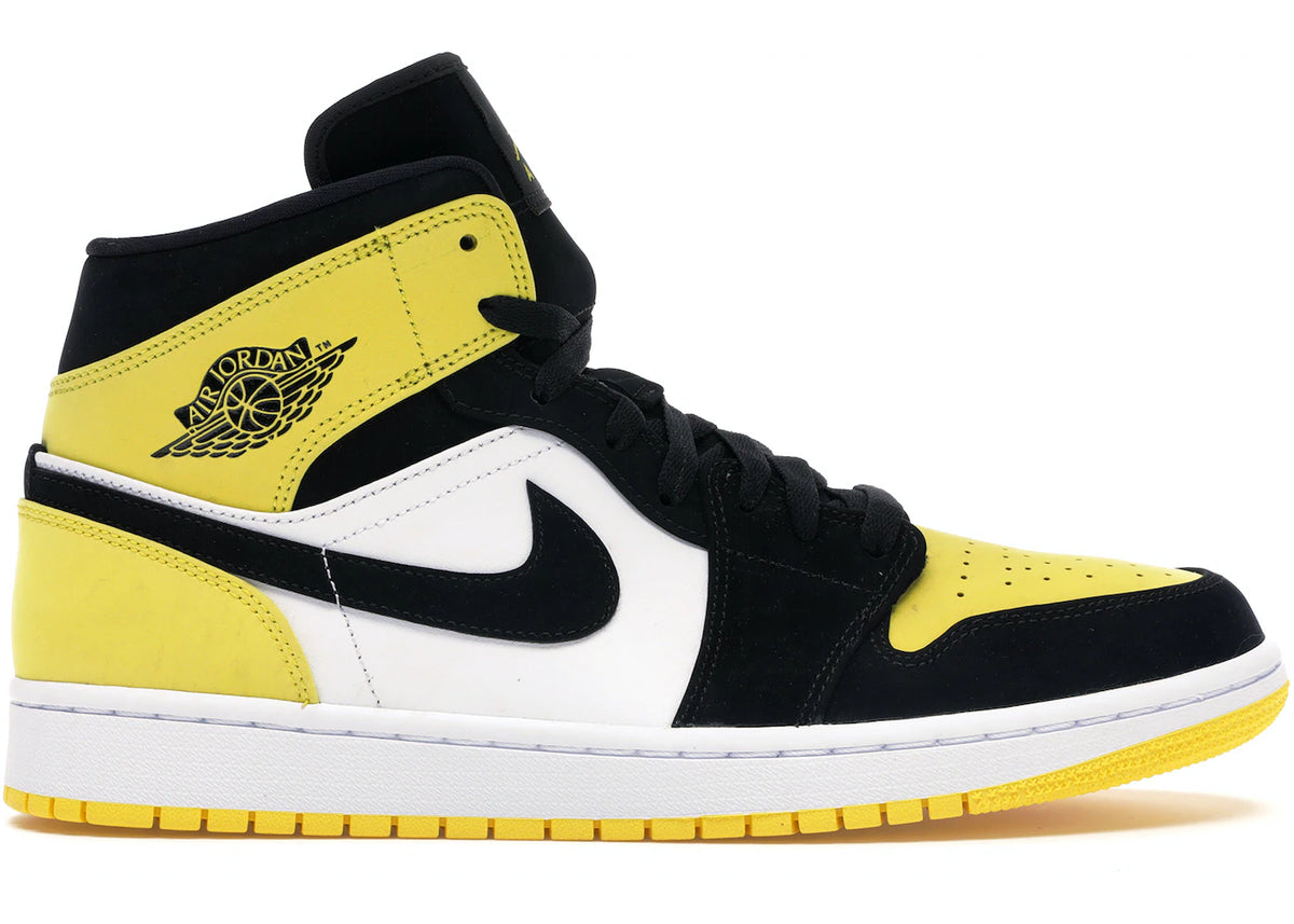 Jordan 1 Mid Yellow Toe Black - Used