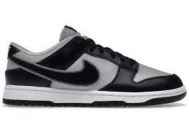 Nike Dunk Low Chenille Swoosh Black Grey