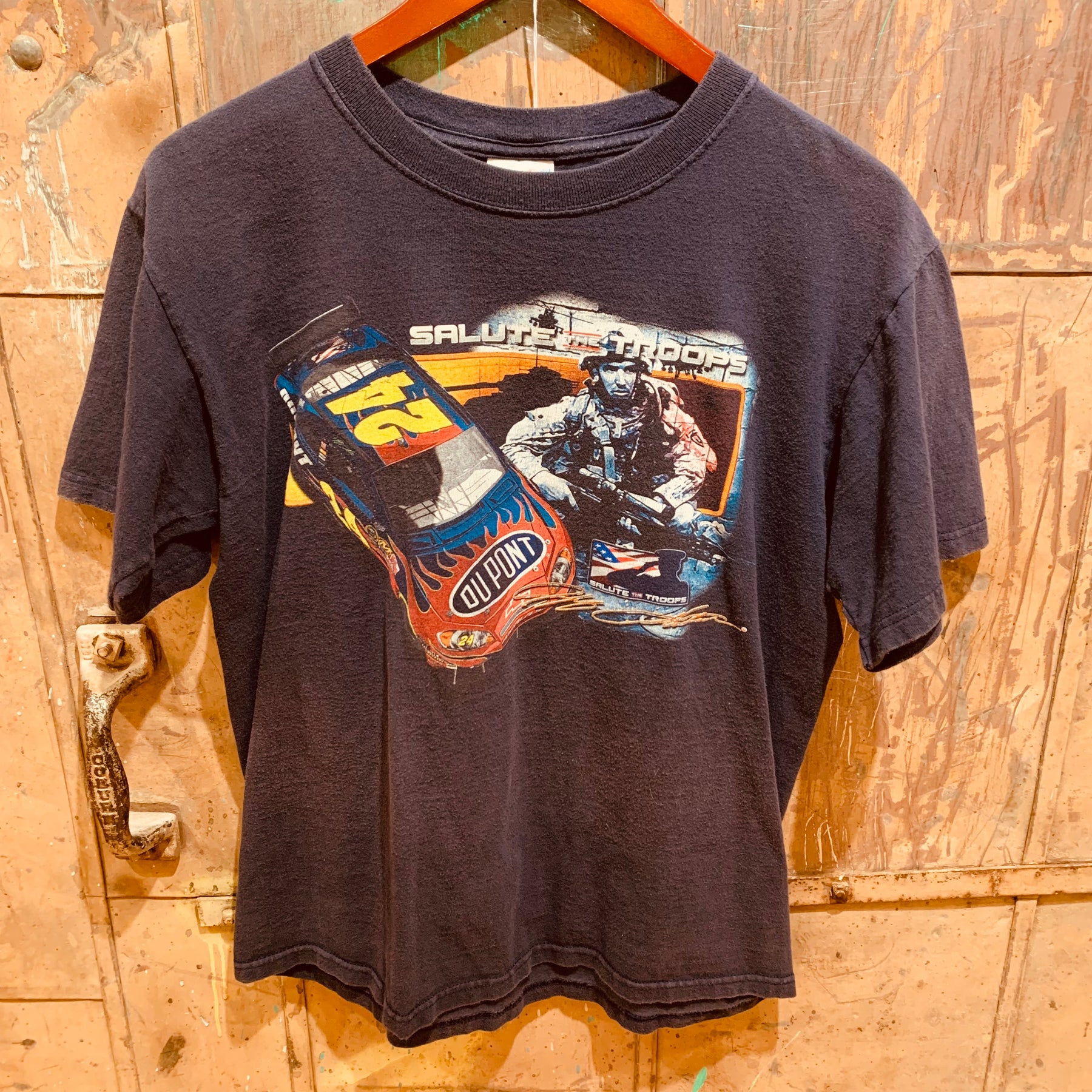 Support the Troops Racer Tee